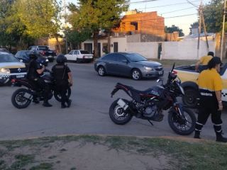 Control vehicular en Pergamino: 65 motos retenidas por infracciones graves