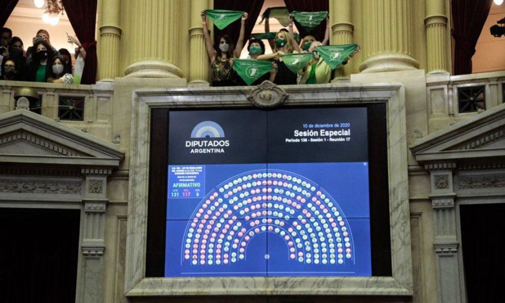 Diputados aprobó por mayoría la legalización del aborto