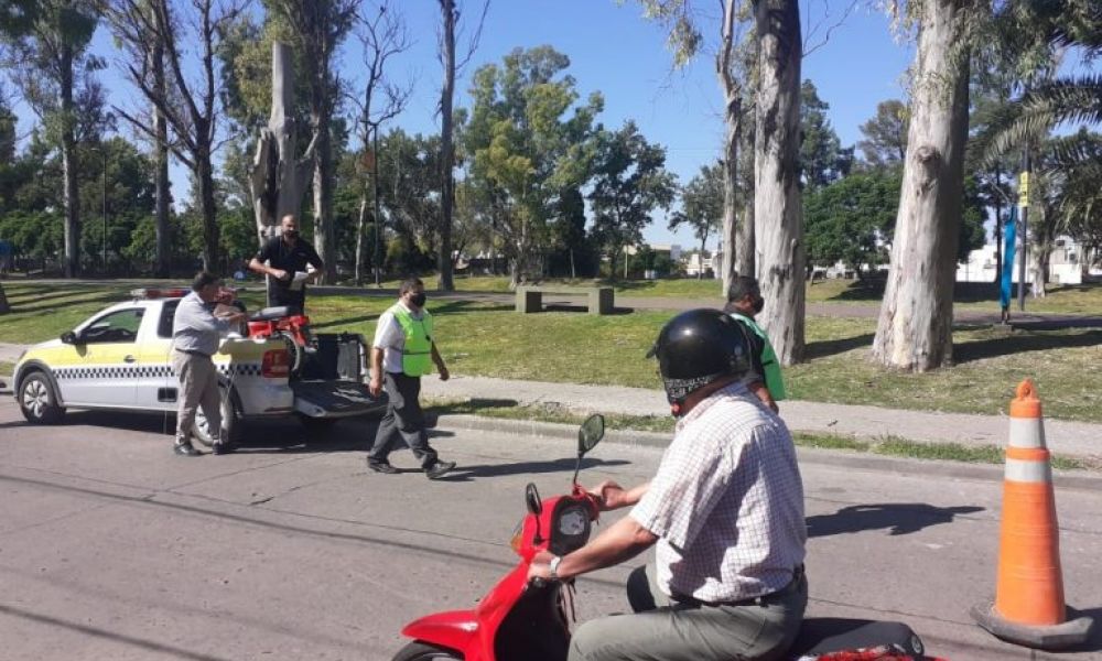 Controles de tránsito en la ciudad