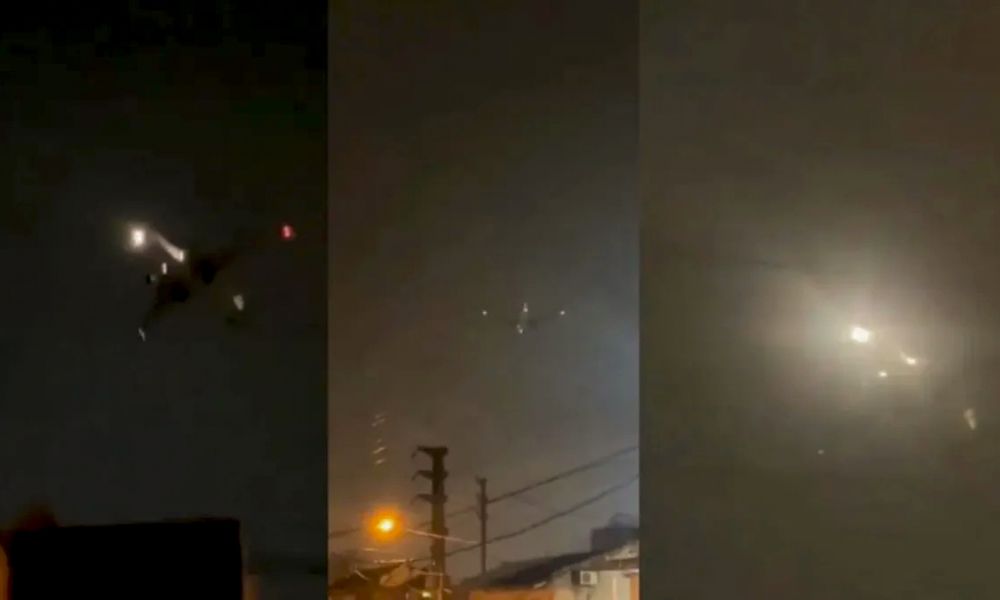 Avión pasó rozando el cielo de La Matanza